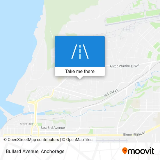 Bullard Avenue map
