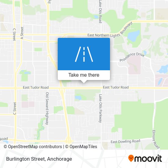 Mapa de Burlington Street