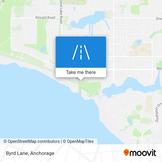 Byrd Lane map