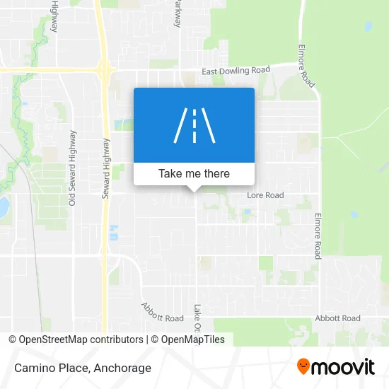 Camino Place map