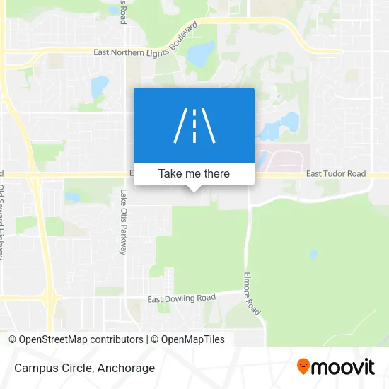 Campus Circle map