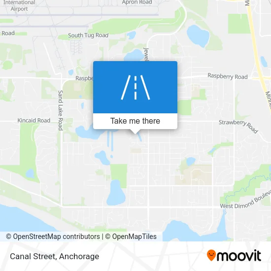 Canal Street map