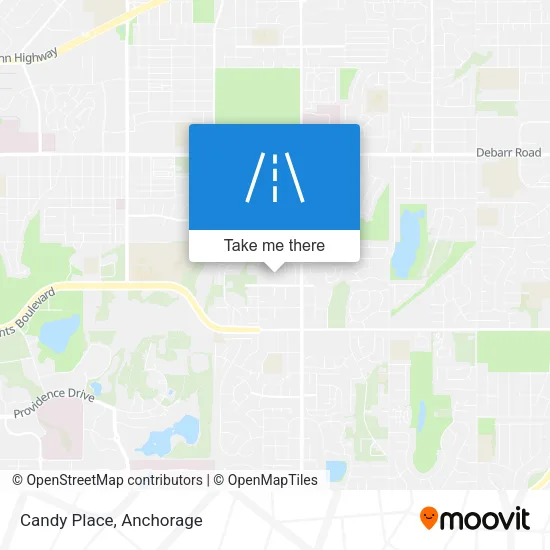 Candy Place map