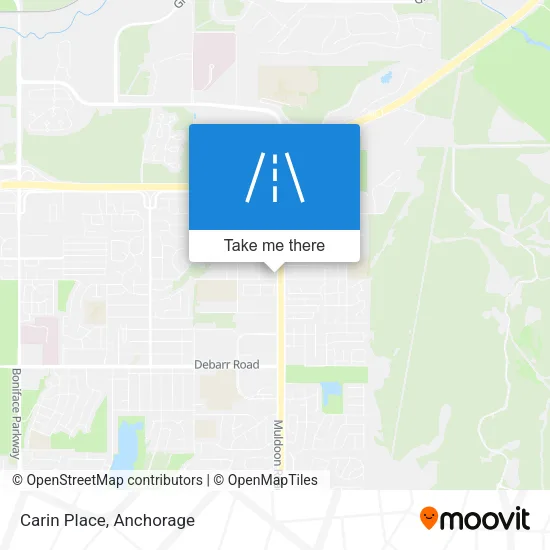 Carin Place map