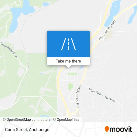 Carla Street map