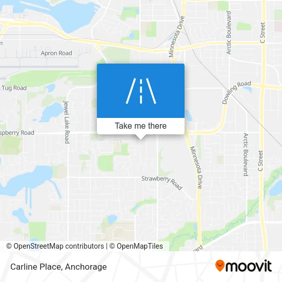 Carline Place map