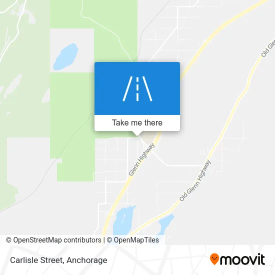 Carlisle Street map