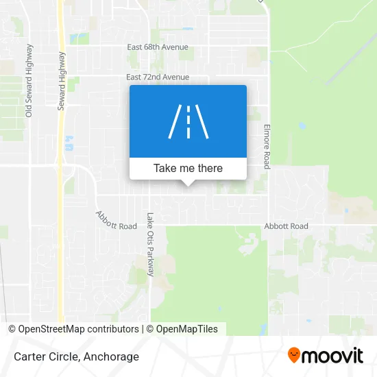 Carter Circle map