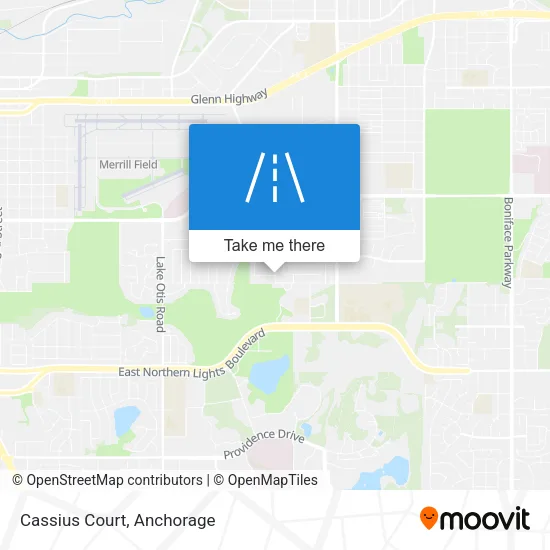 Cassius Court map