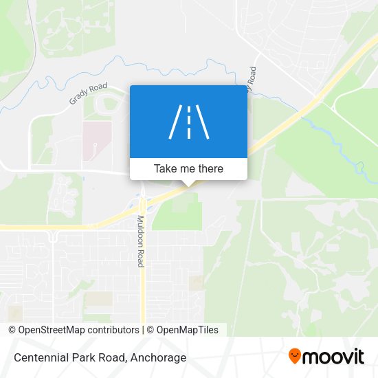 Mapa de Centennial Park Road