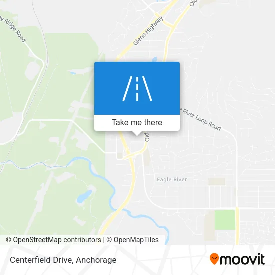 Centerfield Drive map