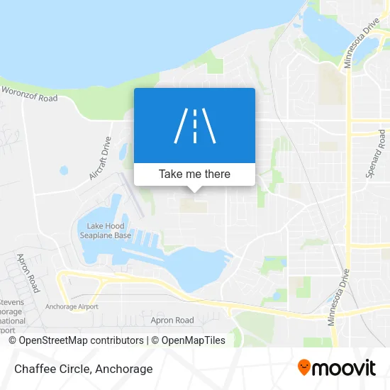 Chaffee Circle map