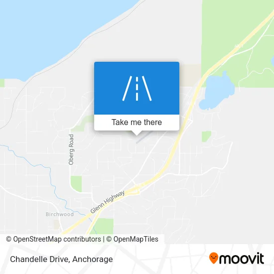Chandelle Drive map