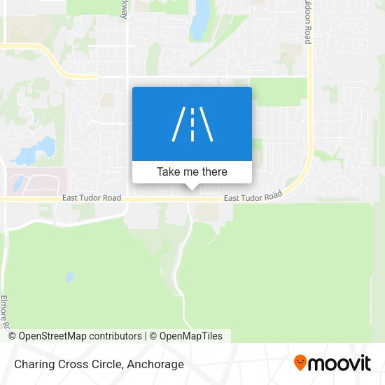 Charing Cross Circle map