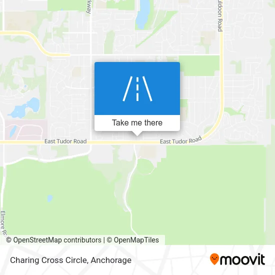 Charing Cross Circle map