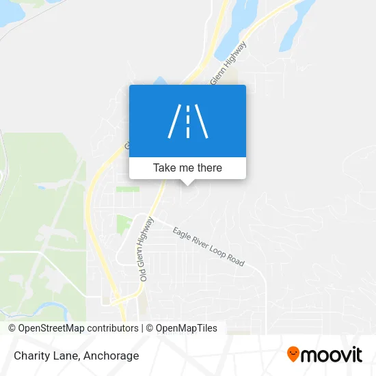 Charity Lane map