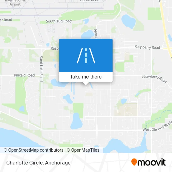 Charlotte Circle map