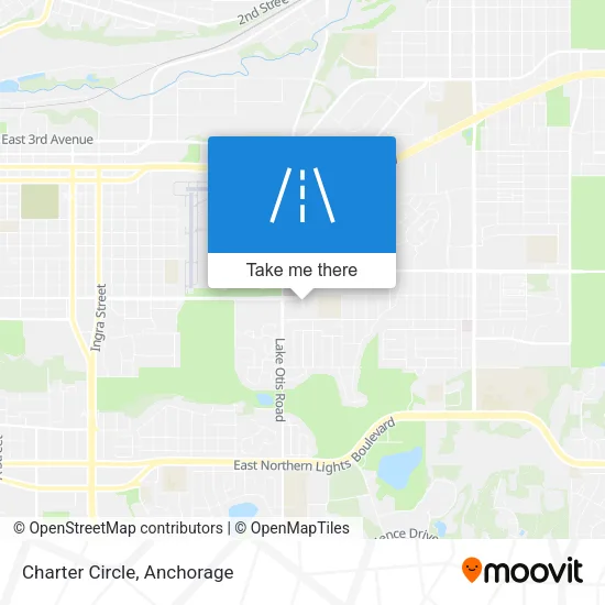 Charter Circle map