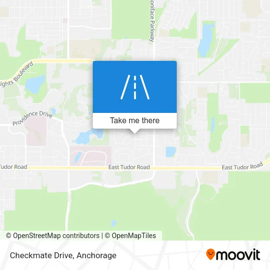 Checkmate Drive map