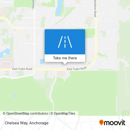 Chelsea Way map