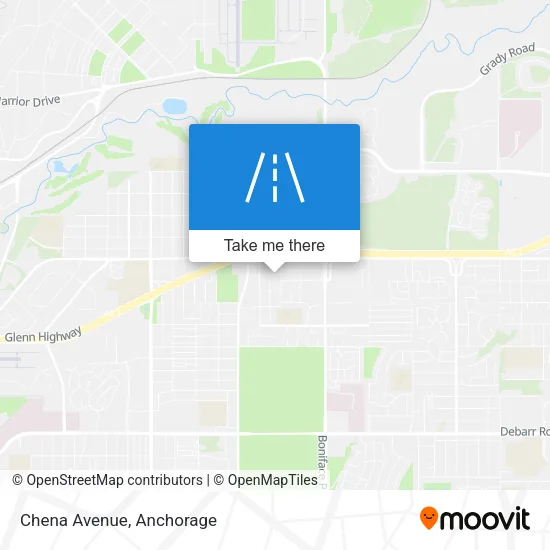 Chena Avenue map