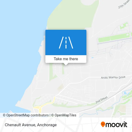 Chenault Avenue map