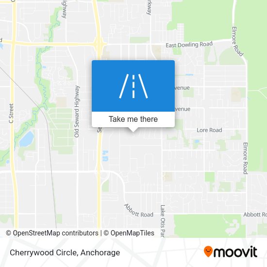 Mapa de Cherrywood Circle