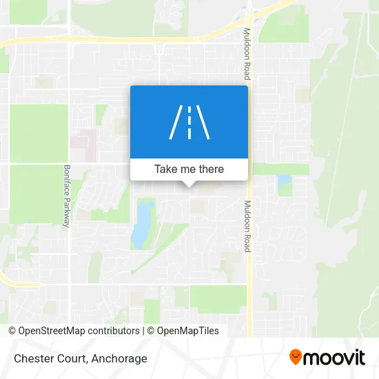 Chester Court map
