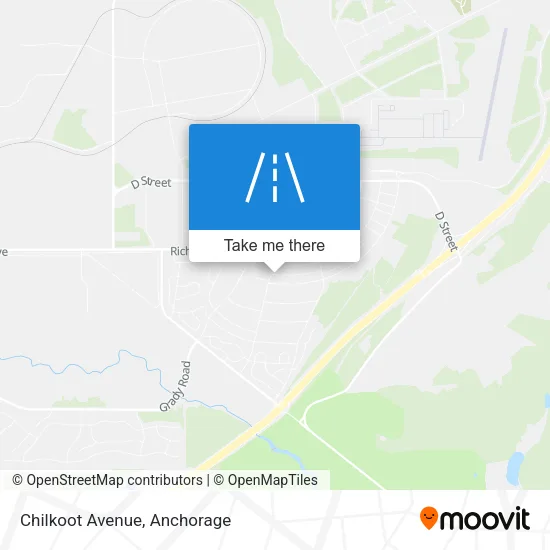 Chilkoot Avenue map