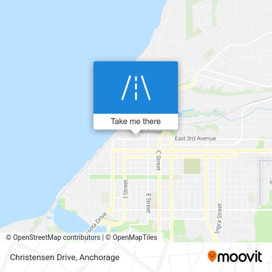 Christensen Drive map