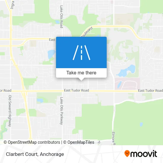 Clarbert Court map