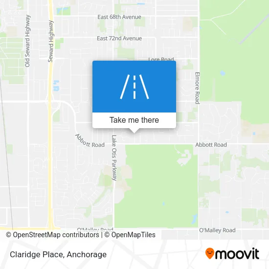 Claridge Place map