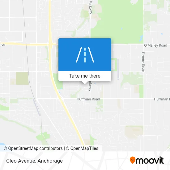 Cleo Avenue map