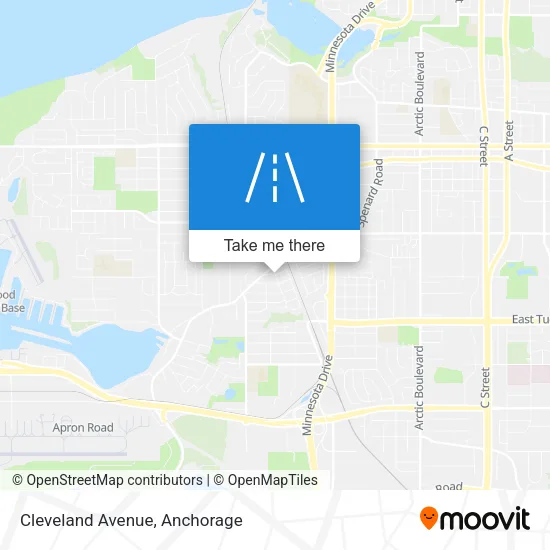 Cleveland Avenue map