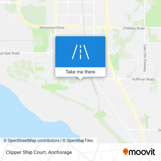Clipper Ship Court map
