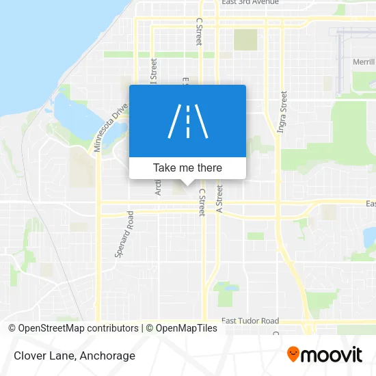 Clover Lane map