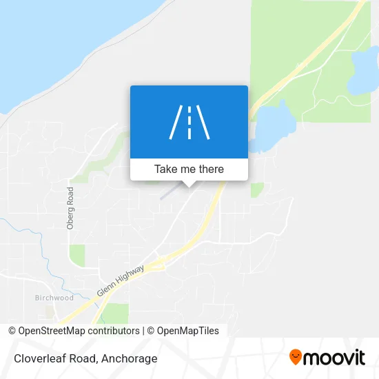 Cloverleaf Road map