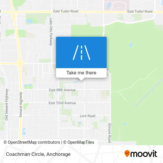 Coachman Circle map