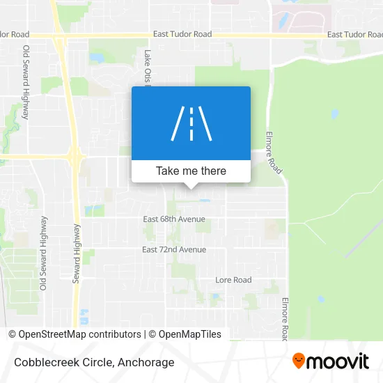 Mapa de Cobblecreek Circle
