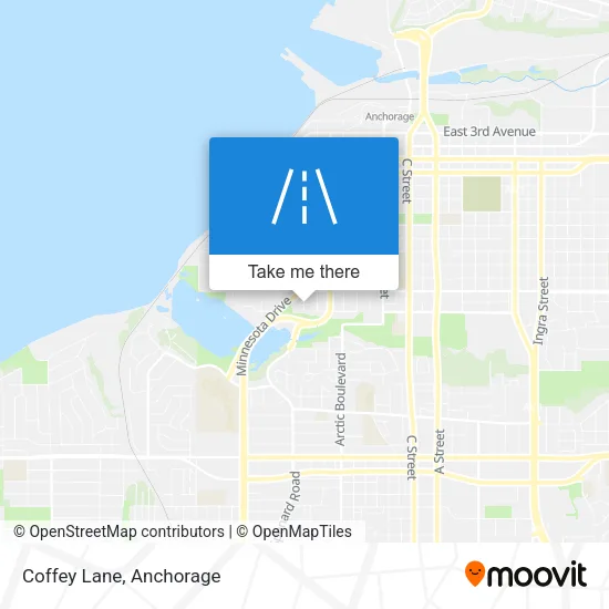 Coffey Lane map