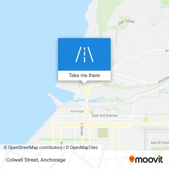 Colwell Street map