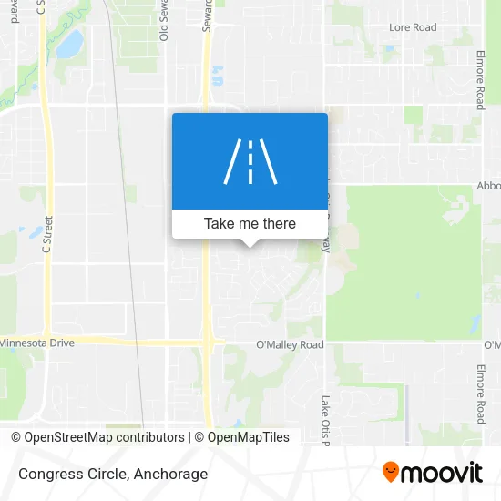 Mapa de Congress Circle
