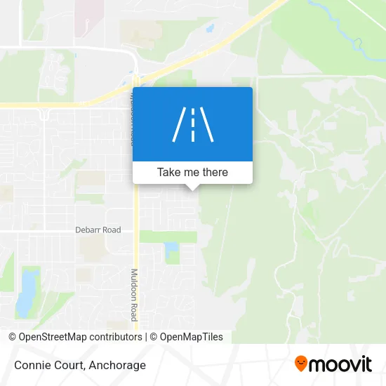 Connie Court map