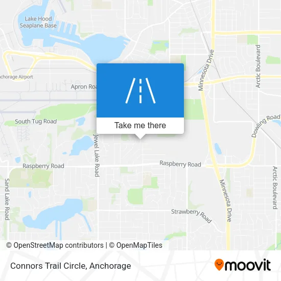 Connors Trail Circle map