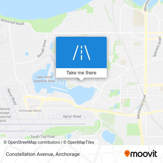 Mapa de Constellation Avenue