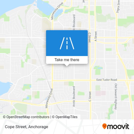 Mapa de Cope Street