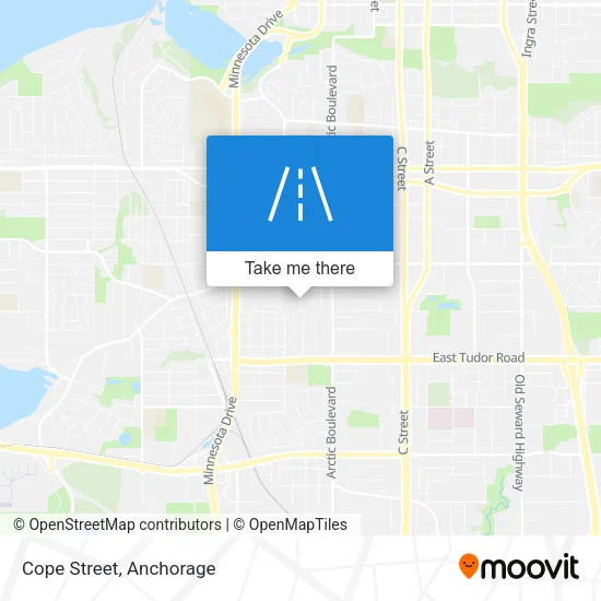 Cope Street map