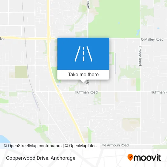 Copperwood Drive map