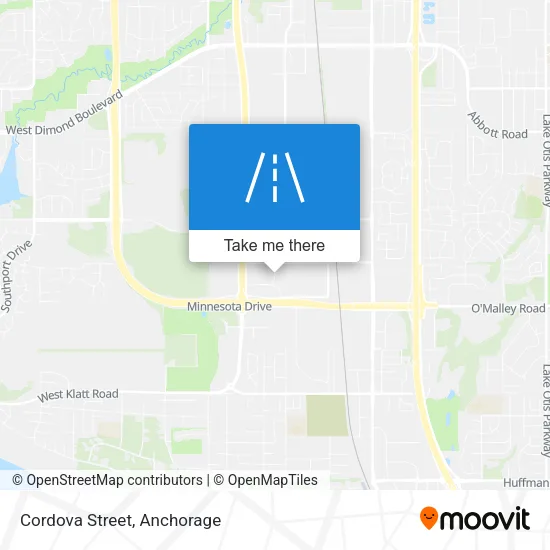 Cordova Street map