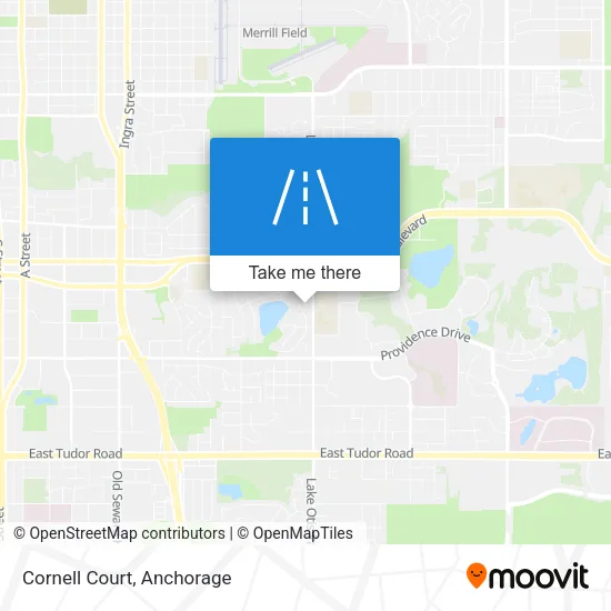 Cornell Court map